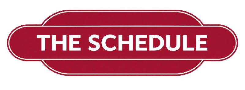 The schedule